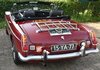 Oldtimer, MGB cabriolet (Ansichtkaart)