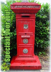 'Post voor jou'. Ansichtkaart nr. PK-411