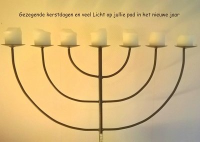 Licht op je pad (Ansichtkaart)