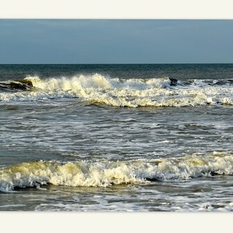 Zon op golven, fotokaart nr. ZS-58.