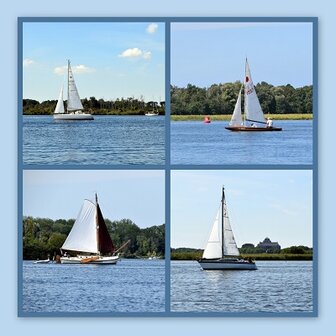 Zeilboten Veerse Meer, fotokaart nr. ZL-55