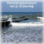 Felicitatie, paalhoofd (ENKEL)