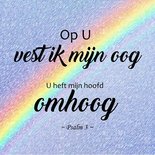 Psalm 3, Hoofd omhoog