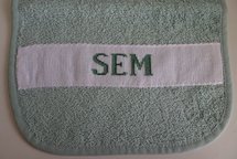 Groene slab 'Sem'