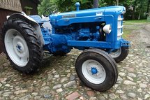 Tractor (Ansichtkaart, groot)