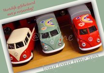 Speelgoed VW-busjes (Ansichtkaart)