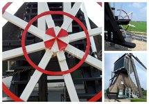 Molencollage (Ansichtkaart)
