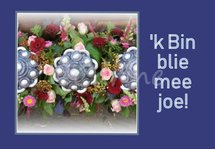'Ik bin blie mee joe!' (Ansichtkaart)