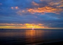 Zonsondergang (Ansichtkaart)