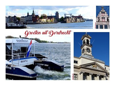 Dordrecht, Merwede (Ansichtkaart)