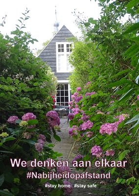 Stay home (Ansichtkaart)