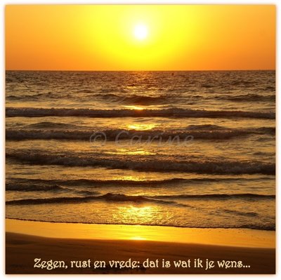 Zegen, rust en vrede
