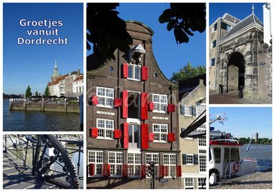 Dordrecht, Kuipershaven (Ansichtkaart)