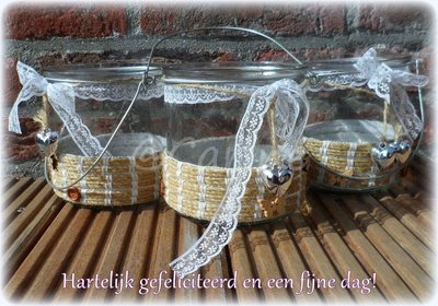 Waxinelichtjes (Ansichtkaart)