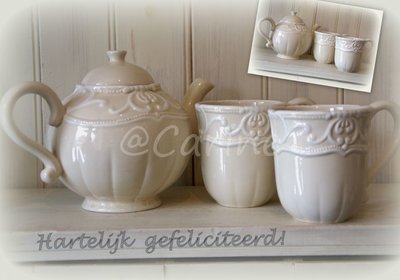 Koffieservies (Ansichtkaart)