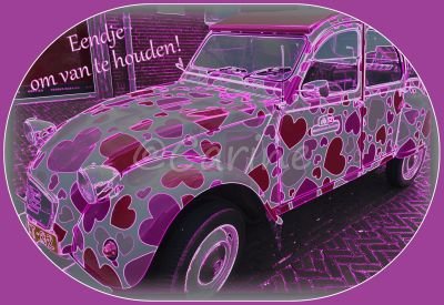 Hartjes-eend (Ansichtkaart)