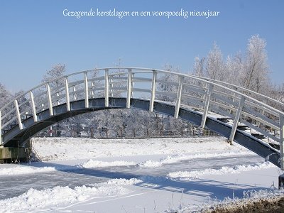 Witte brug (Ansichtkaart)
