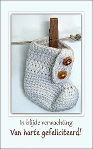 Blijde verwachting (Ansichtkaart)