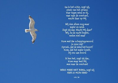 Ga in het schip, zegt Gij (Ansichtkaart) Ga in het schip, zegt Gij (Ansichtkaart)