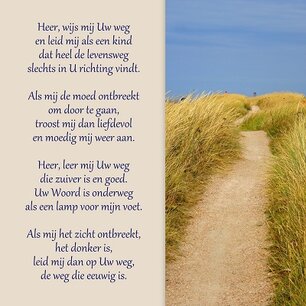 Heer, wijs mij Uw weg Heer, wijs mij Uw weg