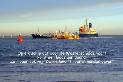 Geef de Heiland 't roer in handen (Ansichtkaart)