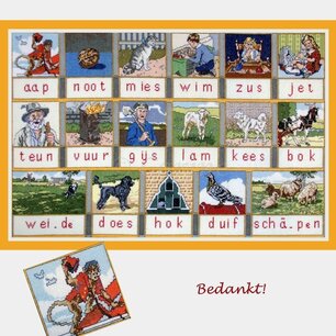 Aap, noot, Mies, - bedankt Aap, noot, Mies, - bedankt