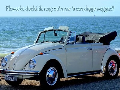 'Dagje weg' (Ansichtkaart)